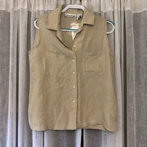 NWT vintage linen tank